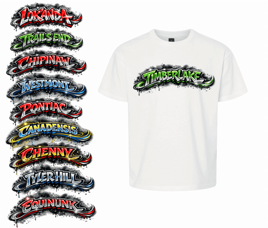 Airbrush Style Camp Tee