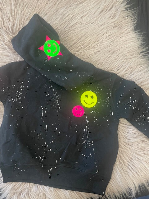 Neon Smilies Sweatshirt