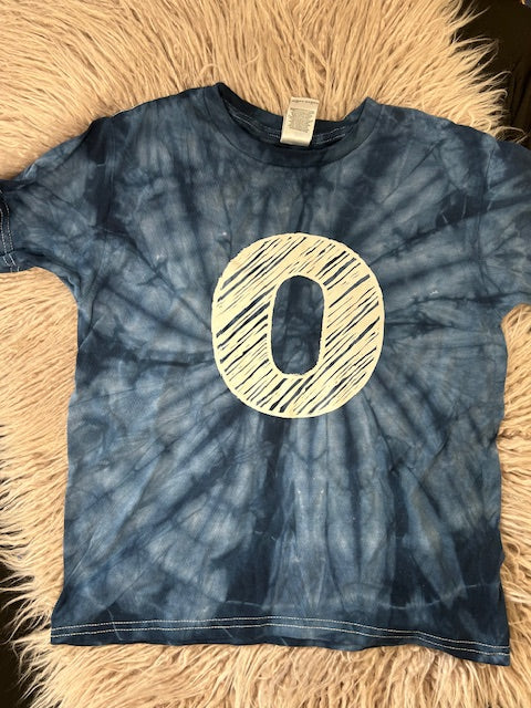 Tie Dye Oceanside Scribble Tee *In Stock*