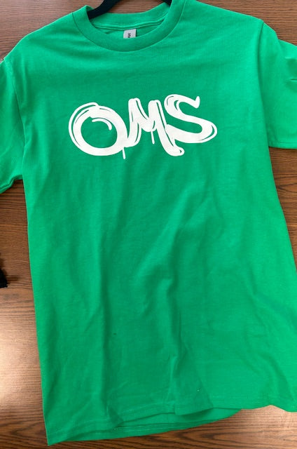 OMS Green Team Spirit Tee Oceanside *In Stock*