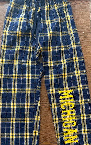 Michigan Flannel Pants *In Stock*