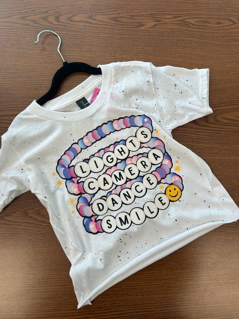 Lights Camera Dance Tee *In Stock*
