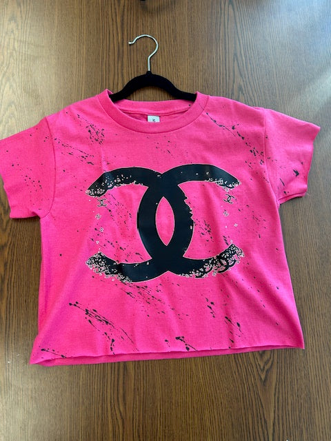 Designer Pink Tee *In Stock*