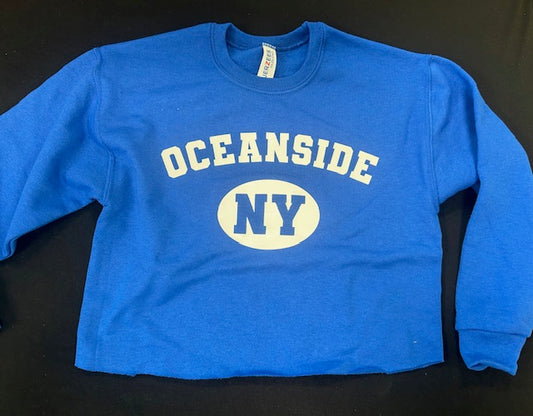 Oceanside Cut Hem Sweatshirt *In Stock Ready to Ship**