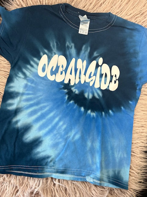 Oceanside Tie Dye Tee **In Stock Ready to Ship**