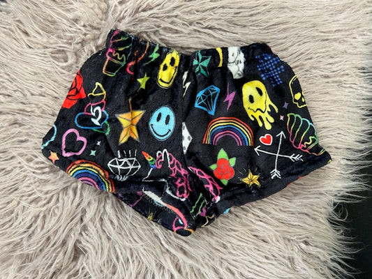 On Fleek Fuzzy Shorts