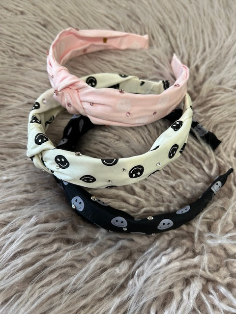 Bling Smiley Headband (Bari Lynn)