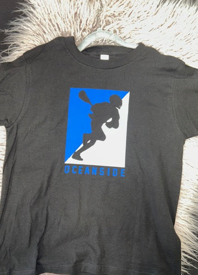 Oceanside Lacrosse Tee **In Stock Ready to Ship**