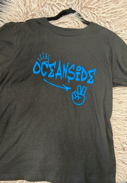 Oceanside Graffi King Tee **IN Stock Ready to Ship**