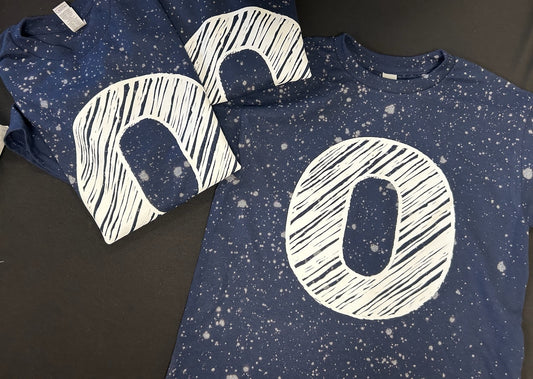 Short Sleeved Bleach out Oceanside Spirit Tee **IN STOCK ready to ship**