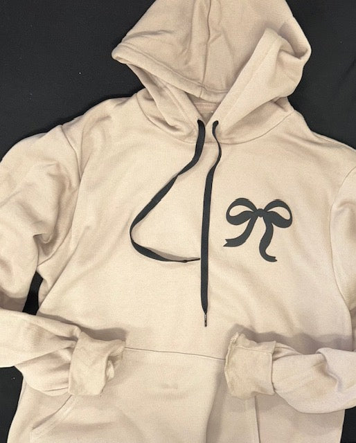 Mushy Coquette Bow Puff Hoodie