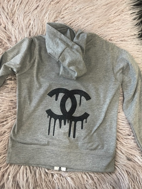 Light Weight Drippy Designer Zip Up *In Stock Ready to Ship*