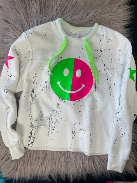 Neon String Smiley