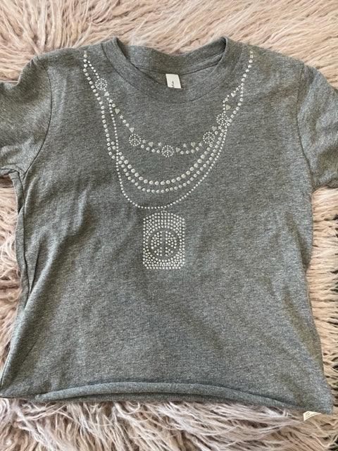 Bling Necklace tee *In Stock Ready to Ship*