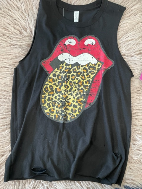 Tongue Womans Tank *In Stock Ready to Ship*