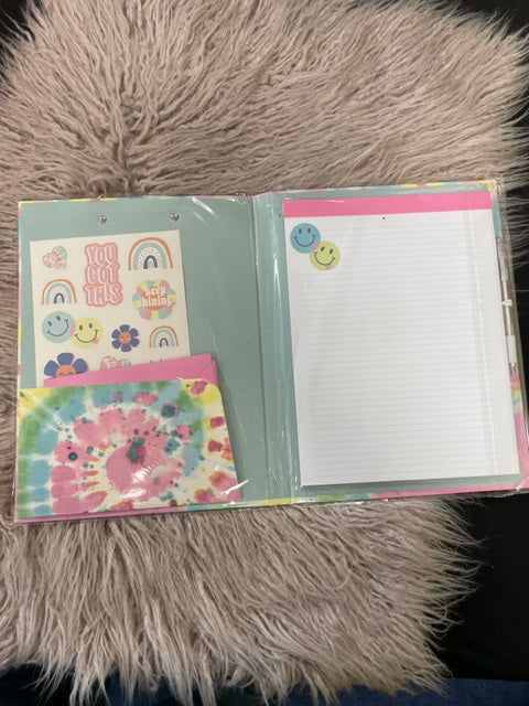 Stationary clipboard set