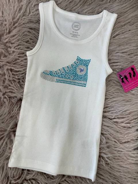 Bling Sneakers Tank *In Stock Ready to Ship*