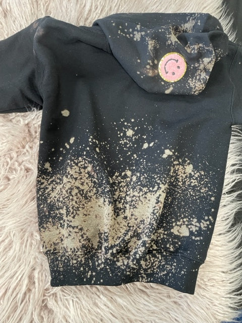 Bleached Zip *In Stock Ready to Ship*