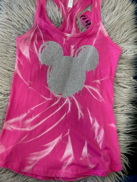 Drippy Mickey Spiral Tank Adult *In Stock Ready to Ship*