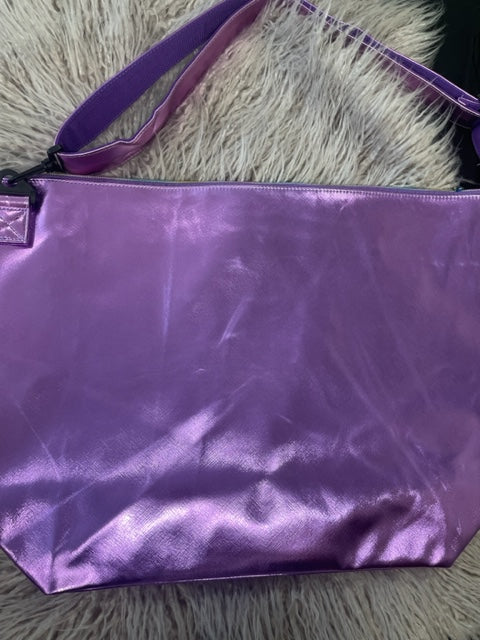 Purple Foil Tote Bag