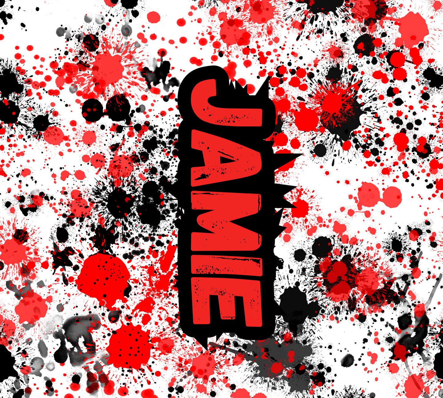 Splatter Water Bottles