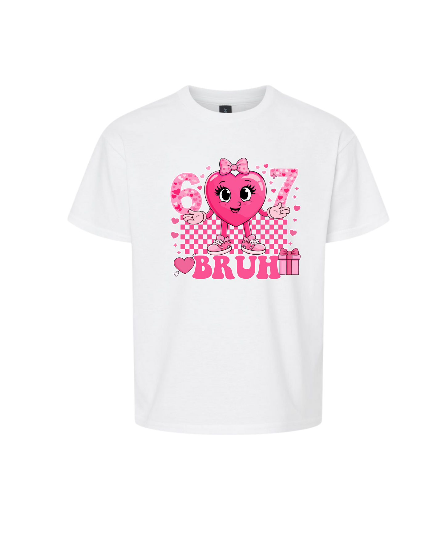 Valentine's Girls Bruh Shirt