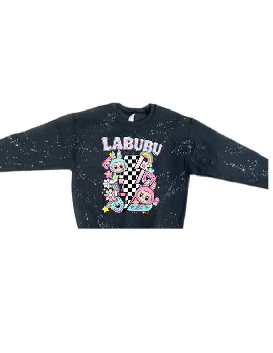 Cropped Furry Guy Crewneck Sweatshirt