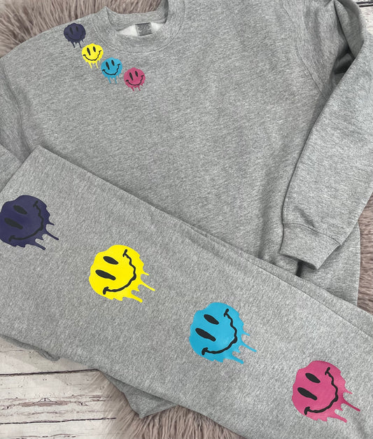 Melting Smiley Sweatsuit