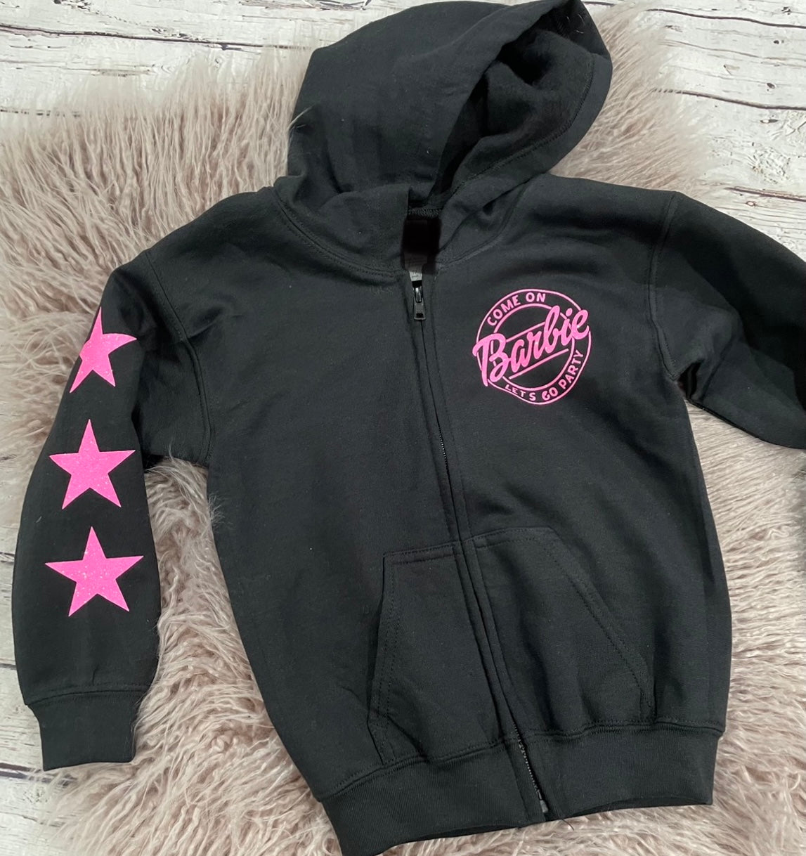 Barbie Zip up Sweatshirt