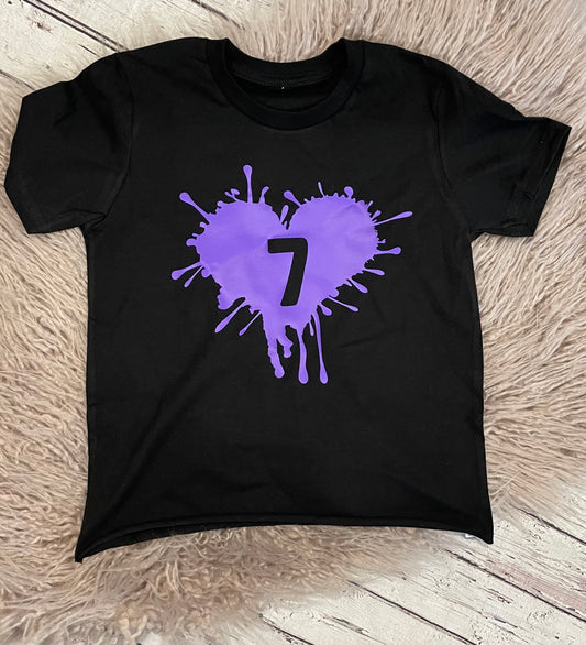 Birthday Splat Tee