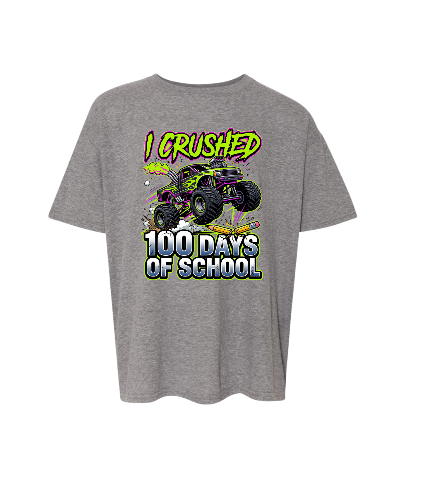 100 Days Crushed Monster Truck