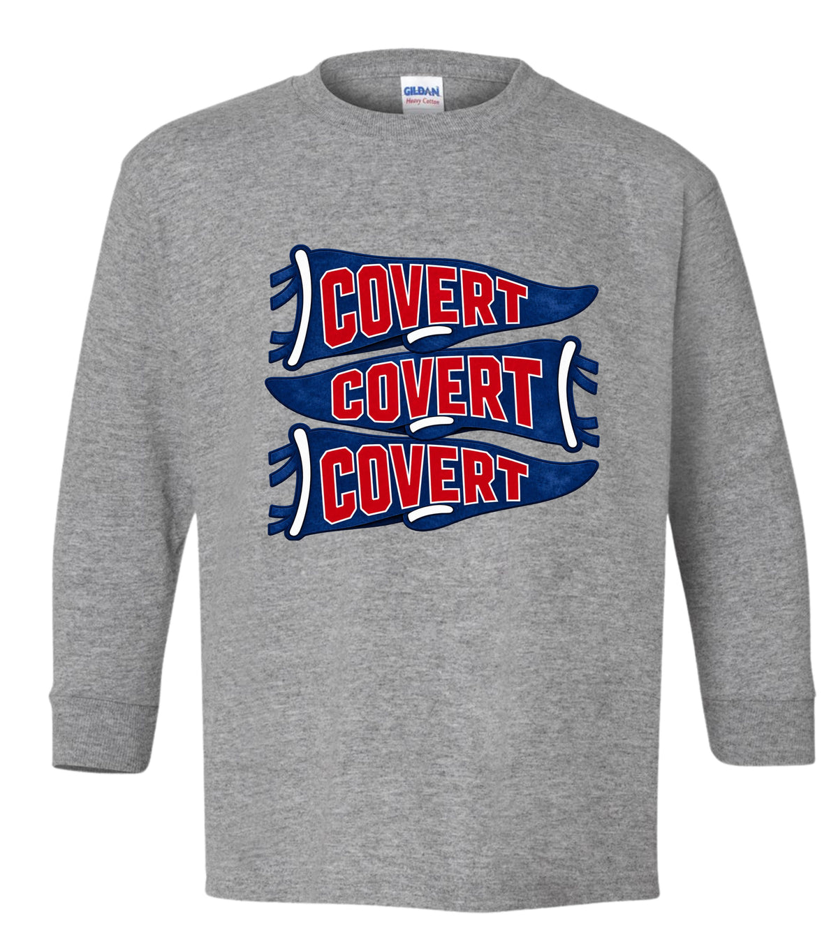 Pennant Long Sleeve Crewneck Shirt