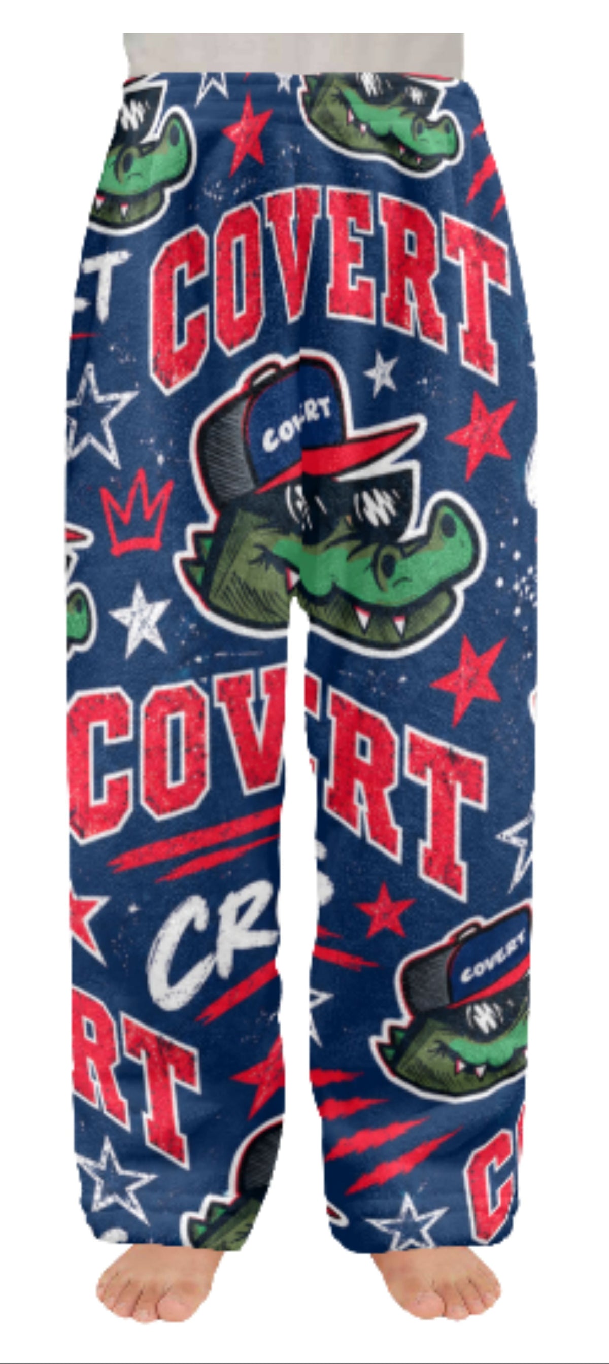 Covert Crocs Plush Fuzzy Lounge Pants