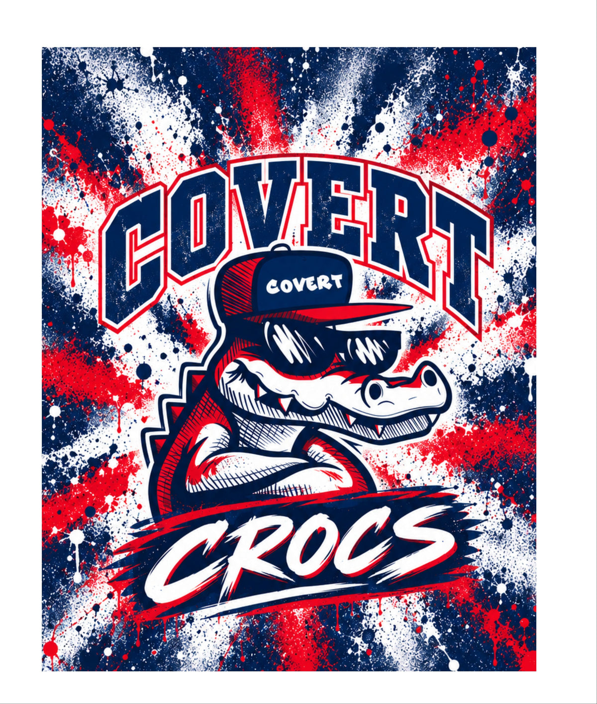 Covert Crocs Super Plus Oversize Blanket