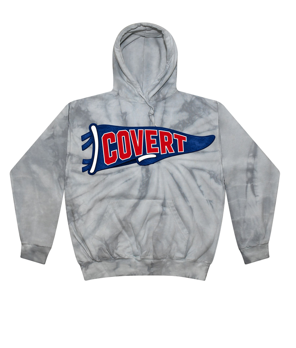 Tie Dye Pennant Hoodie