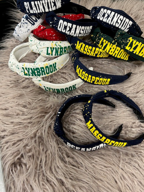 Splatter Spirit Knot Headbands