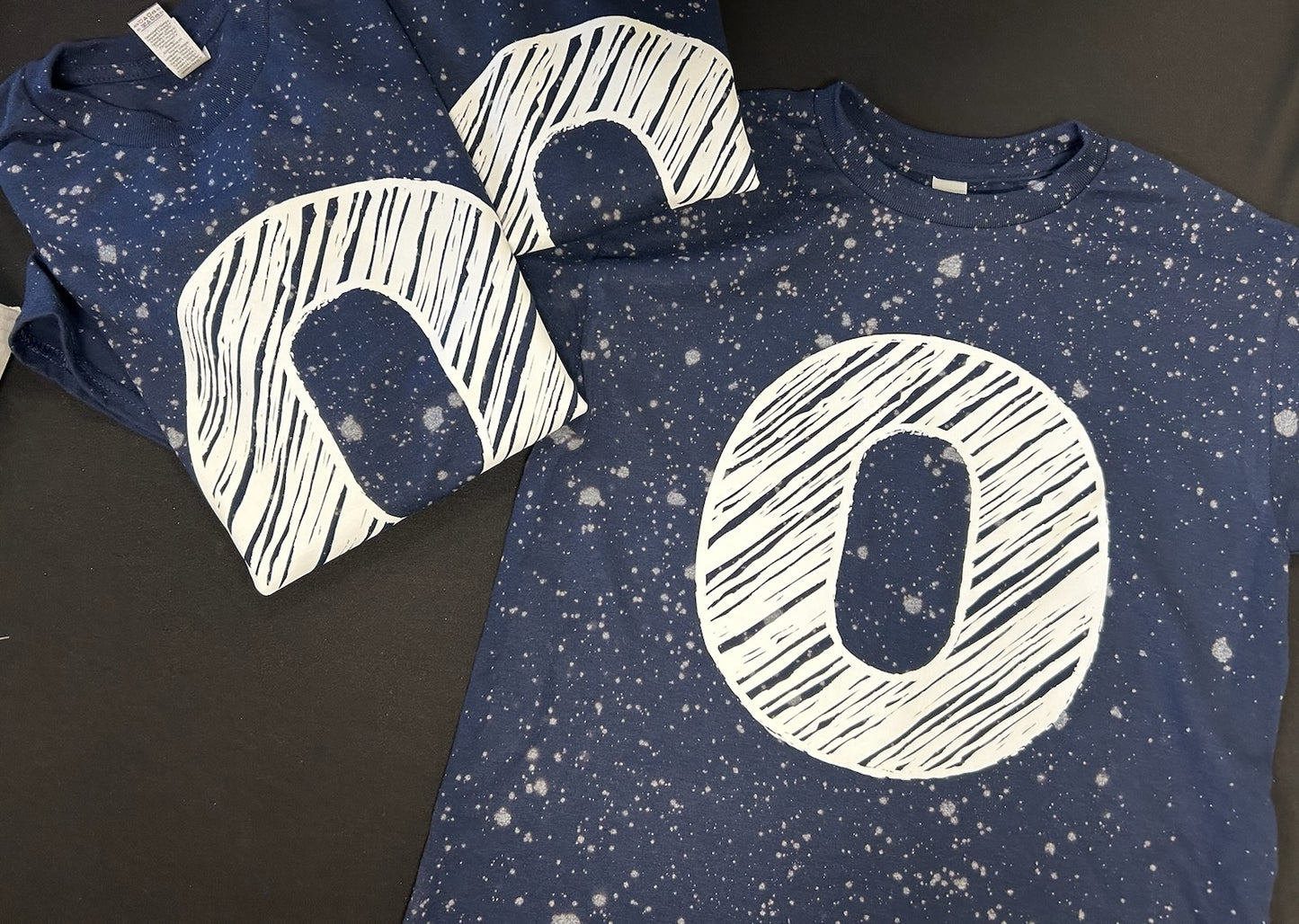 Short Sleeved Bleach out Oceanside Spirit Tee **IN STOCK ready to ship**