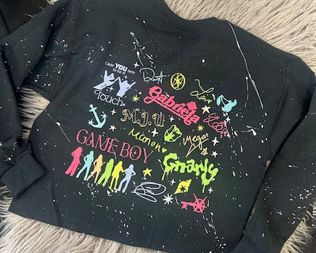 KATSEYE Splatter Sweatshirt