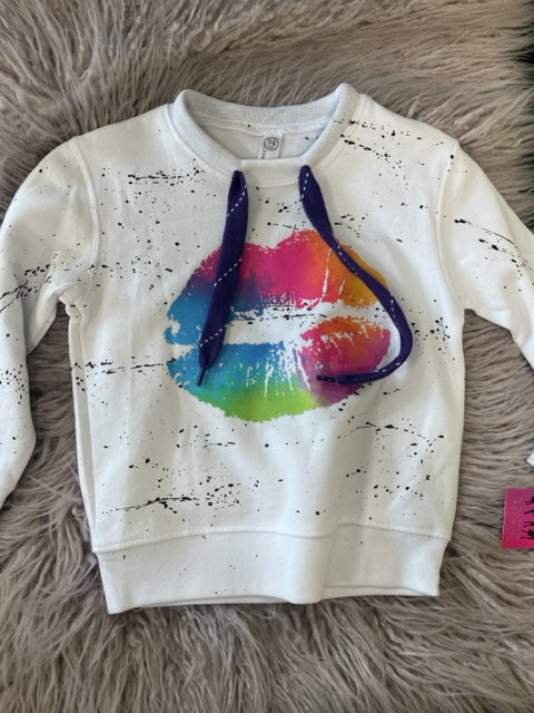Lips String Sweatshirt *In Stock Ready to Ship*
