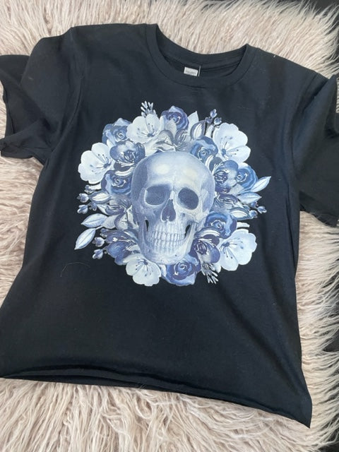 Adult Skull Tee *In Stock Ready to Ship*