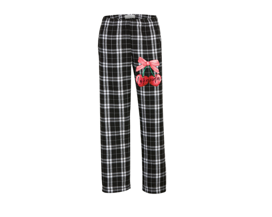 Plaid Flannel Spirit Pajamas - Cherries