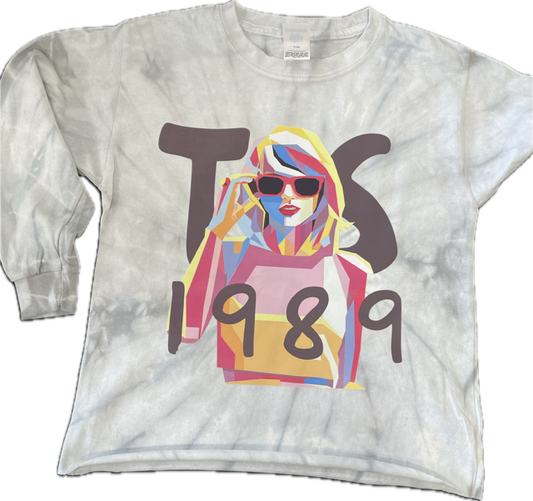 TS Tie Dye Long Sleeve Tee YOUTH SMALL *Ready to Ship*