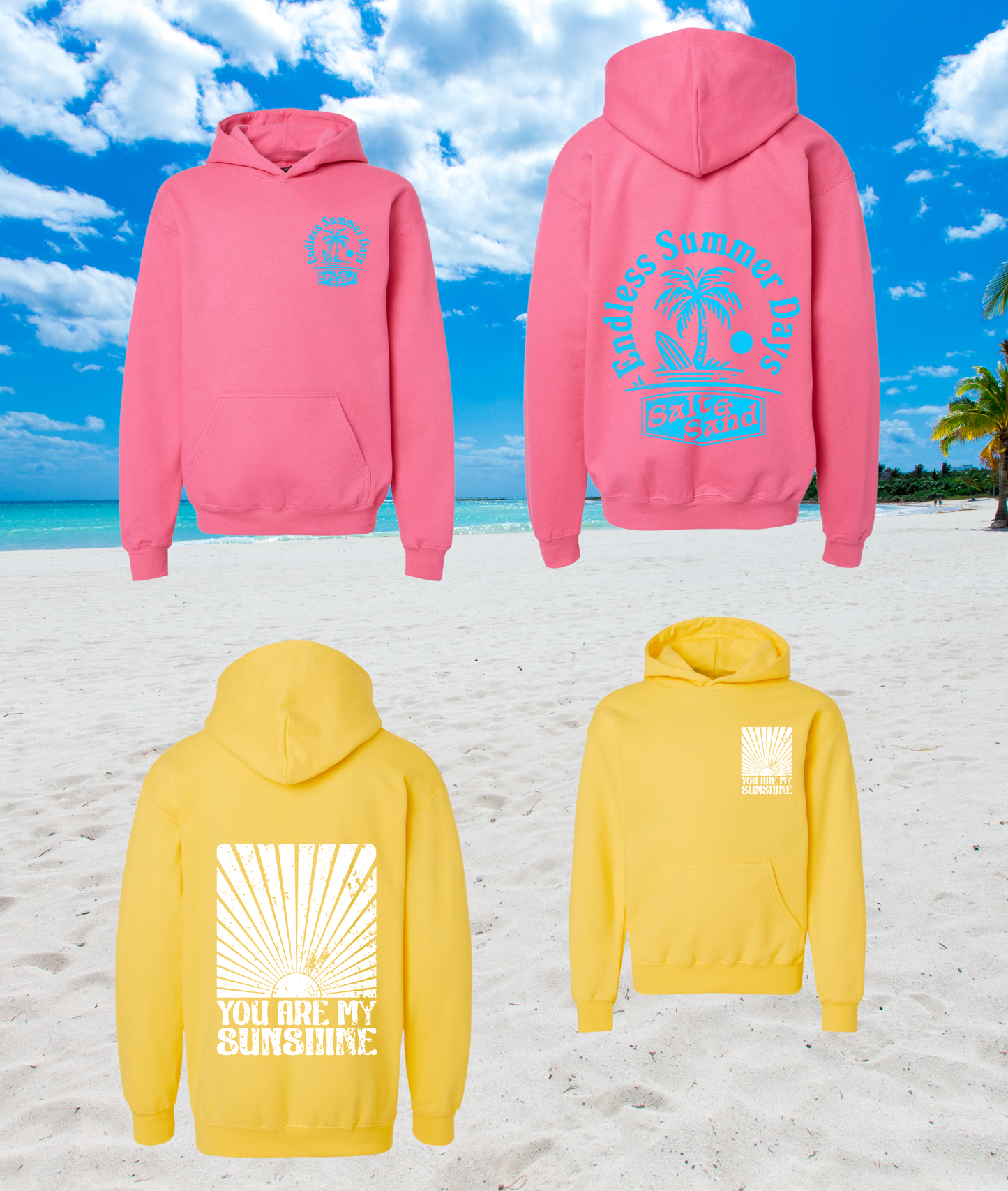 Summer Vibes Hoodies